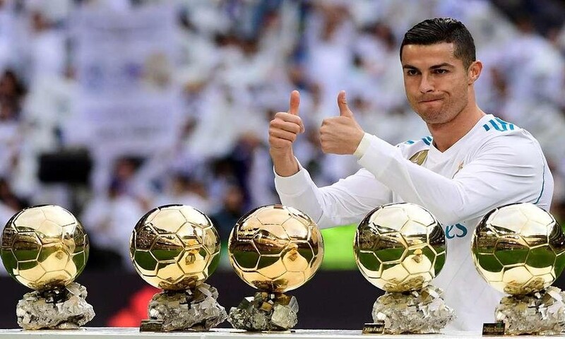 Những năm mà cầu thủ Ronaldo nhận giải thưởng cúp C1